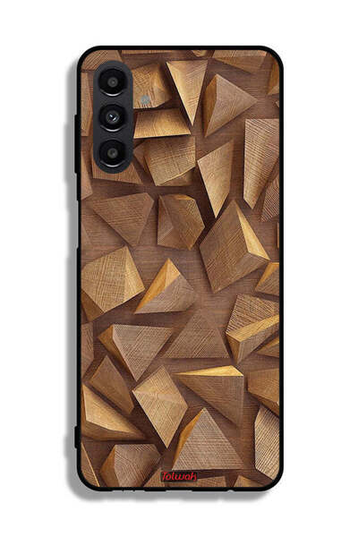 Tolwak Samsung Galaxy A13 5G Protective Case Cover Wood Pieces Art