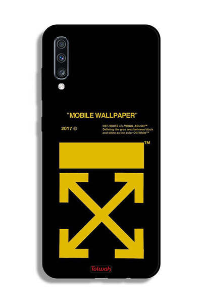 Tolwak غطاء حماية لهاتف Samsung Galaxy A70 - خلفية شاشة الهاتف