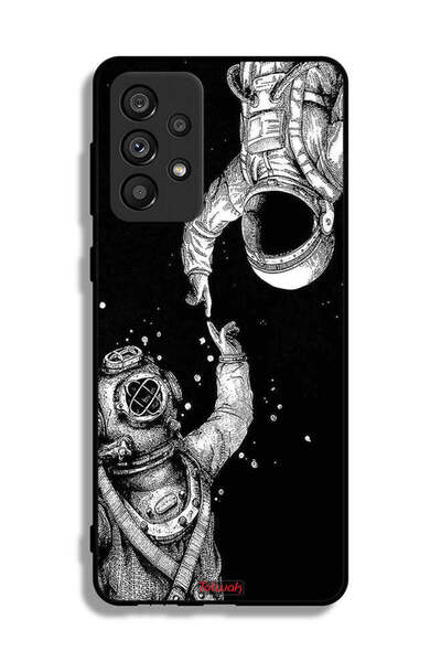 Tolwak غطاء حماية لهاتف سامسونج جالاكسي A73 5G بتصميم رواد الفضاء