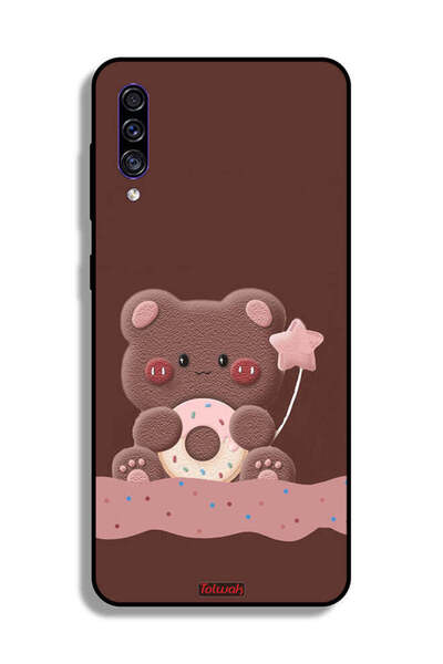 Tolwak غطاء حماية لهاتف سامسونج جالكسي A50s بتصميم دب الدونات