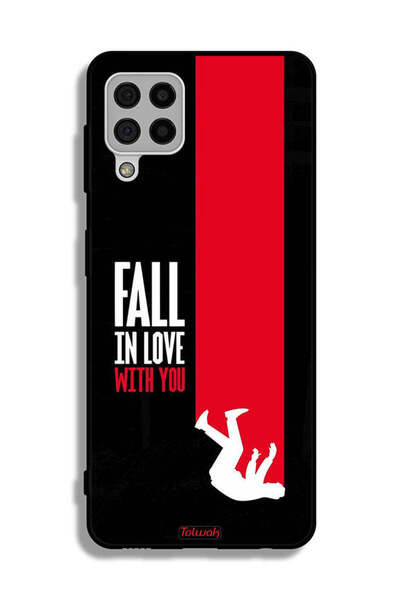 Tolwak غطاء حماية لهاتف Samsung Galaxy A22 4G - الوقوع في حبك