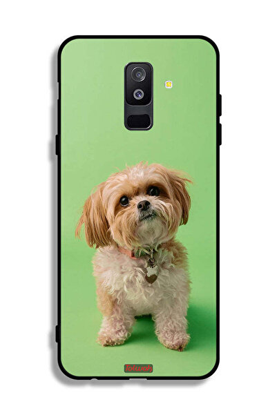 Tolwak غطاء حماية لهاتف سامسونج جالاكسي A6 بلس (2018) بتصميم جرو لطيف