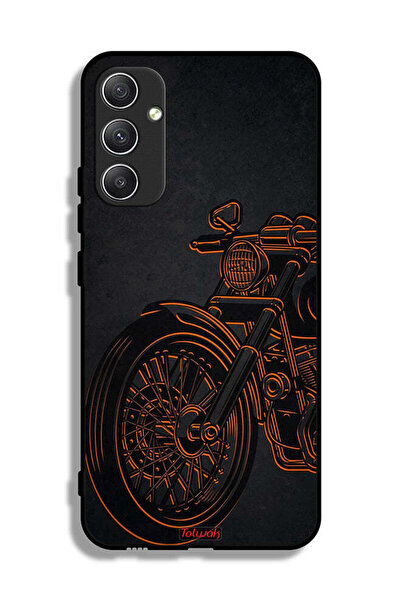 Tolwak غطاء حماية لهاتف Samsung Galaxy A34 5G بتصميم دراجة كلاسيكية