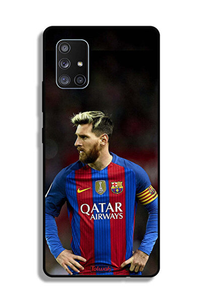 Tolwak غطاء حماية لهاتف سامسونج جالاكسي A71 5G ميسي برشلونة