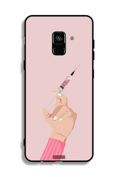 Tolwak غطاء حماية لهاتف Samsung Galaxy A8 Plus (2018) Love Injection