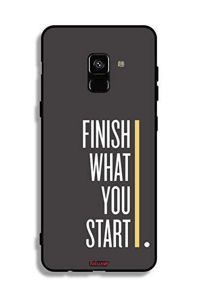 Tolwak غطاء حماية لهاتف Samsung Galaxy A8 Plus (2018) - أكمل ما تبدأ به