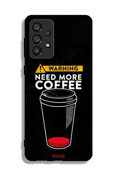 Tolwak غطاء حماية لهاتف Samsung Galaxy A73 5G - هل تحتاج إلى المزيد من القهوة؟