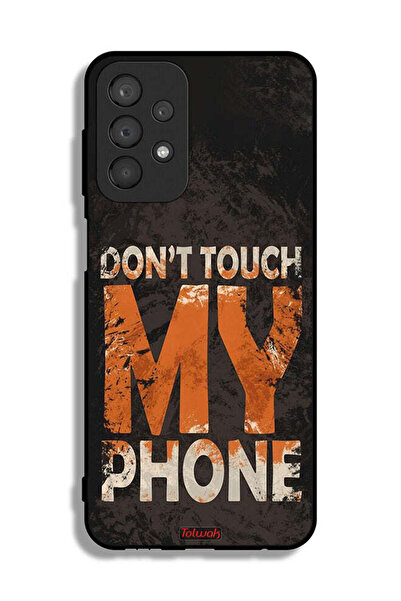 Tolwak Samsung Galaxy A23 Protective Case Cover Do Not Touch My Phone