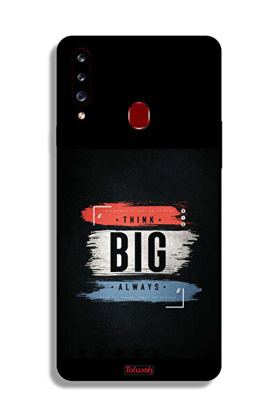 Tolwak غطاء حماية لهاتف Samsung Galaxy A20s - فكر دائمًا بشكل كبير