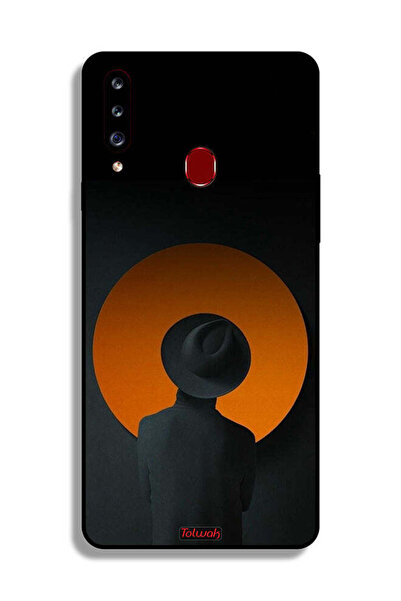 Tolwak غطاء حماية لهاتف سامسونج جالاكسي A20s بتصميم قبعة بوي آرت