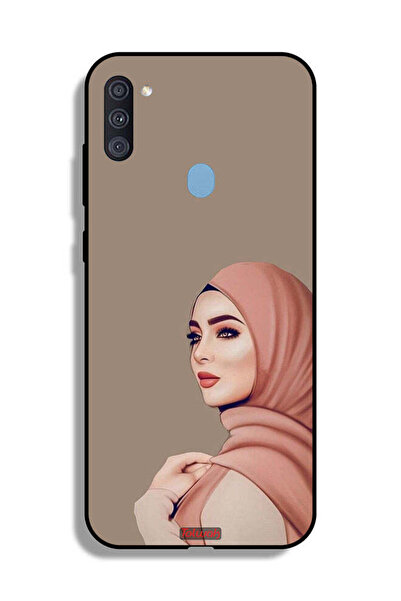 Tolwak Samsung Galaxy A11 Protective Case Cover Beautiful Hijab Girl