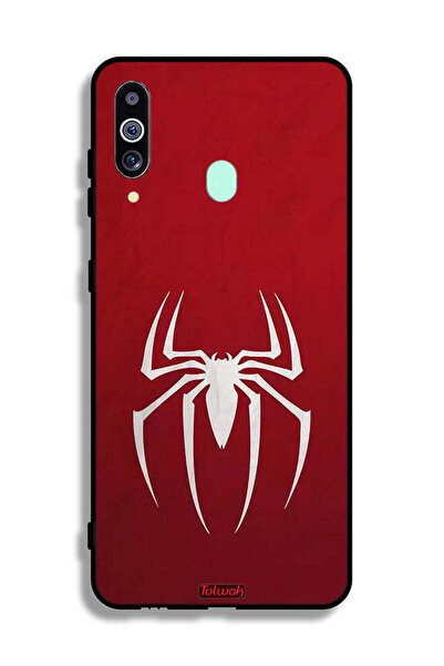 Tolwak Samsung Galaxy M40 Protective Case Cover Spider Icon