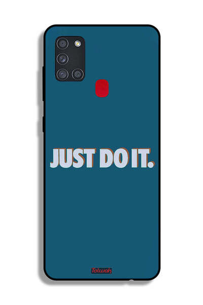 Tolwak غطاء حماية لهاتف Samsung Galaxy A21s - Just Do It