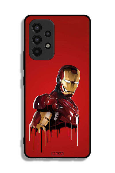 Tolwak غطاء حماية لهاتف سامسونج جالاكسي A53 5G برسومات الرجل الحديدي