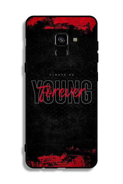 Tolwak غطاء حماية لهاتف Samsung Galaxy A8 Plus (2018) - Forever Young