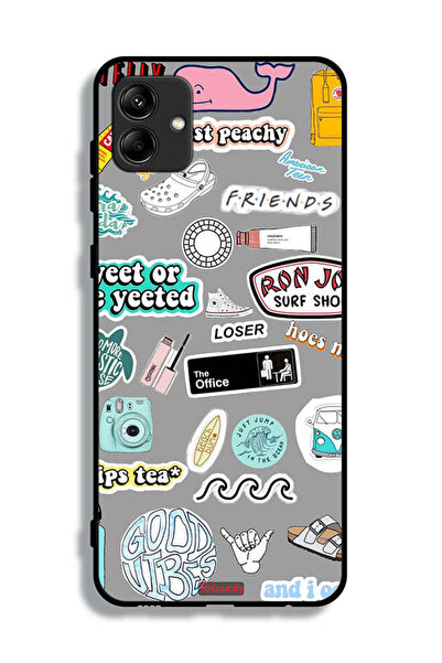 Tolwak غطاء واقي لغطاء الحماية Samsung Galaxy A04e ملصقات المشاعر الطيبة