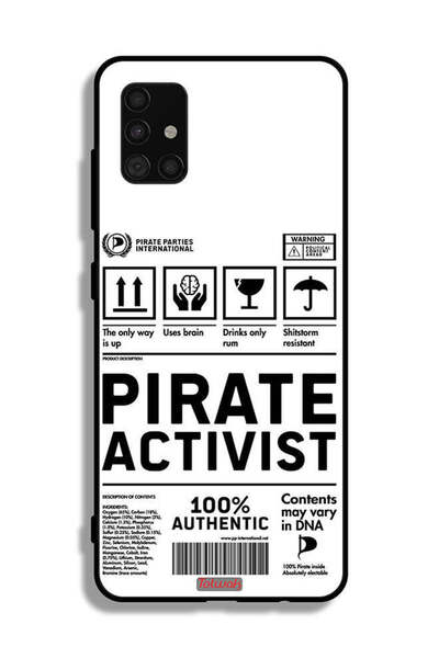 Tolwak غطاء حماية لهاتف سامسونج جالاكسي A51 4G، ملصق ناشط خاص