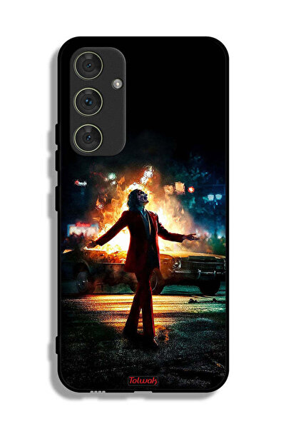 Tolwak غطاء حماية لهاتف Samsung Galaxy A54 5G بتصميم وضع الجوكر السعيد