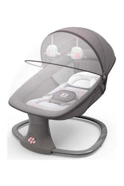 BabyCara 3-in-1 Deluxe Baby Bassinet - Multi-Functional Rocker Sleeper with Music, Vibration, Mosquito Net