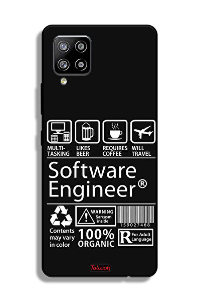 Tolwak غطاء حماية لهاتف Samsung Galaxy A42 5G، ملصق مهندس برمجيات