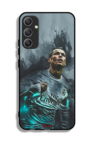 Tolwak غطاء حماية لهاتف سامسونج جالاكسي A34 5G برسومات كريستيانو رونالدو