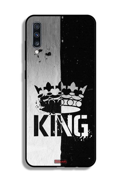 Tolwak غطاء حماية لهاتف Samsung Galaxy A70 King Vintage
