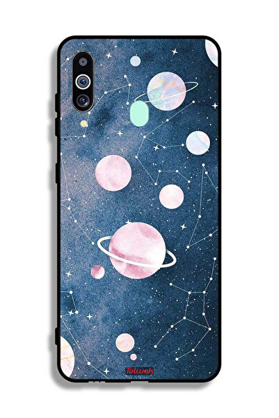 Tolwak Samsung Galaxy M40 Protective Case Cover Space Art