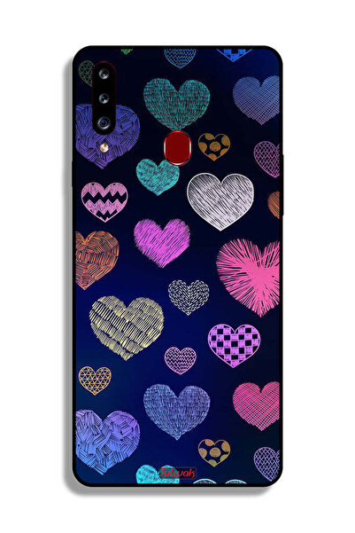 Tolwak غطاء حماية لهاتف سامسونج جالاكسي A20s بنقشة قلوب داجا