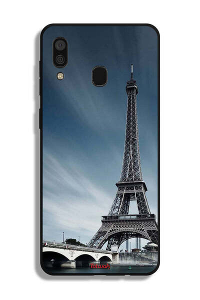 Tolwak Samsung Galaxy A30 Protective Case Cover Eiffel Tower