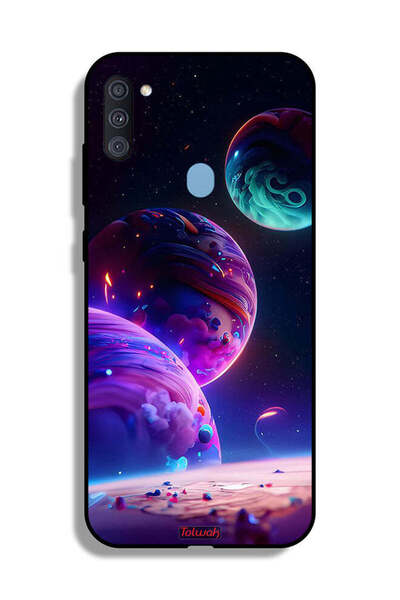 Tolwak غطاء حماية لهاتف سامسونج جالكسي A11 بنمط كوكبي