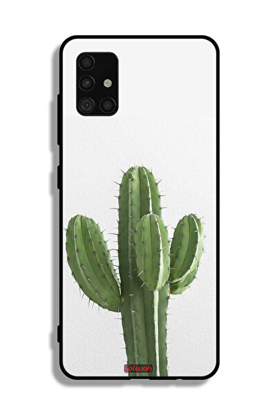 Tolwak غطاء حماية لهاتف سامسونج جالاكسي A51 5G بنقشة نبات الصبار