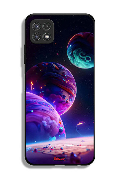 Tolwak غطاء حماية لهاتف Samsung Galaxy A22 5G بنمط كوكبي