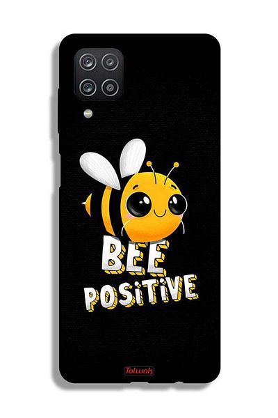 Tolwak غطاء حماية لهاتف سامسونج جالكسي A12 - Bee Positive