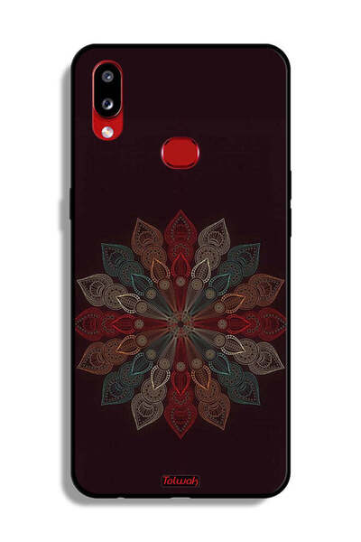 Tolwak غطاء حماية لهاتف سامسونج جالكسي A10s بتصميم زهرة ماندالا