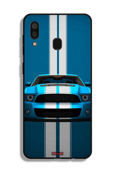 Tolwak Samsung Galaxy A20 Protective Case Cover Car Abstract Art