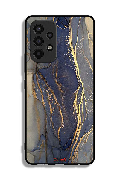 Tolwak غطاء حماية لهاتف سامسونج جالاكسي A53 5G بنمط رخامي لامع