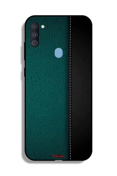 Tolwak غطاء حماية جلدي بنمط لهاتف Samsung Galaxy A11