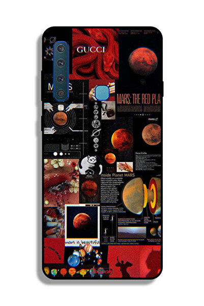 Tolwak غطاء حماية لهاتف Samsung Galaxy A9 (2018) بتصميم Mars Art