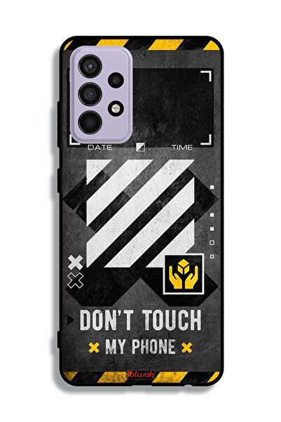 Tolwak Samsung Galaxy A52s 5G Protective Case Cover Do Not Touch My Phone