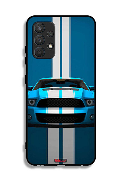 Tolwak Samsung Galaxy A32 4G Protective Case Cover Car Abstract Art