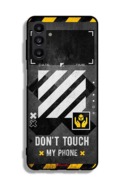 Tolwak Samsung Galaxy A13 5G Protective Case Cover Do Not Touch My Phone