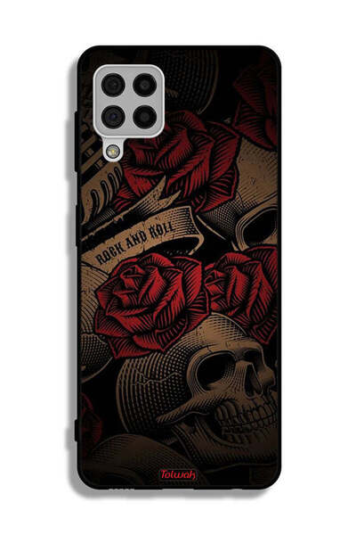 Tolwak Samsung Galaxy A22 4G Protective Case Cover Rok And Roll