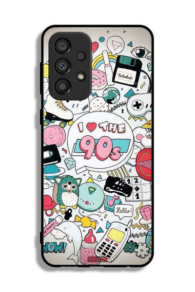 Tolwak غطاء حماية لهاتف سامسونج جالكسي A33 5G - أحب التسعينيات