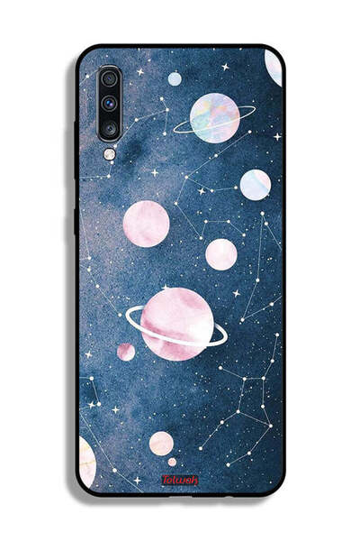 Tolwak Samsung Galaxy A70 Protective Case Cover Space Art