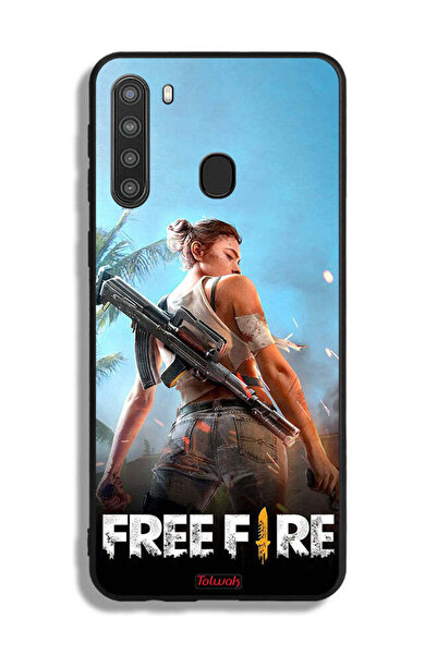 Tolwak غطاء حماية لهاتف سامسونج جالكسي A21 فري فاير