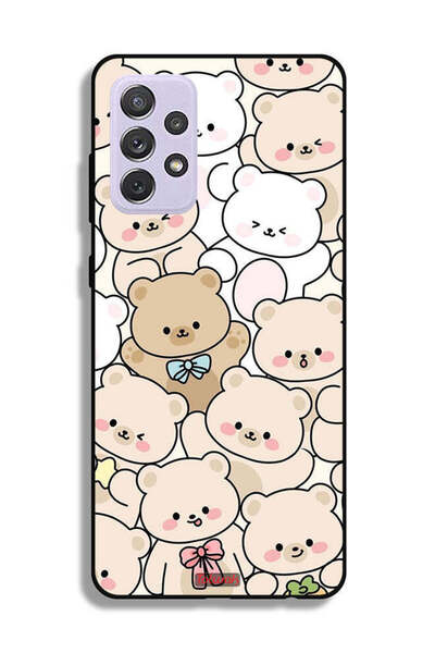 Tolwak غطاء حماية لهاتف Samsung Galaxy A72 5G بنقشة الدببة