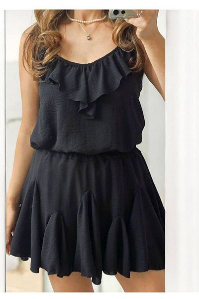 GLAMSI Women's Set Tank Top + Skirt with Integrated Shorts