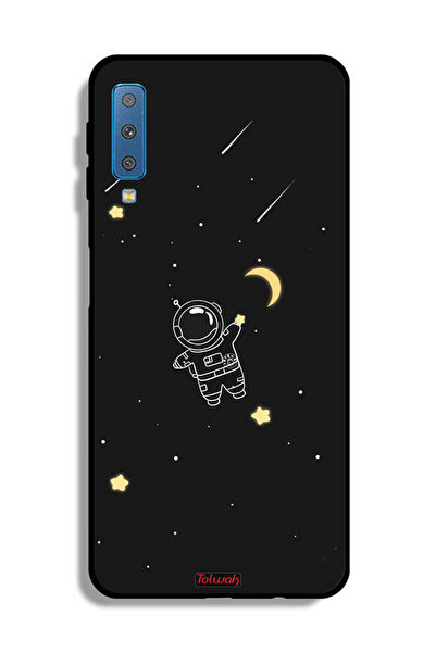 Tolwak غطاء حماية لهاتف Samsung Galaxy A7 (2018) بتصميم رائد فضاء