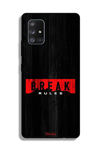 Tolwak غطاء حماية لهاتف Samsung Galaxy A71 5G - كسر القواعد