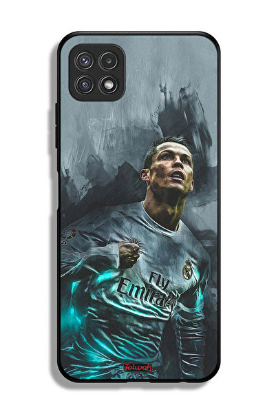 Tolwak غطاء حماية لهاتف سامسونج جالاكسي A22 5G، رسم كريستيانو رونالدو
